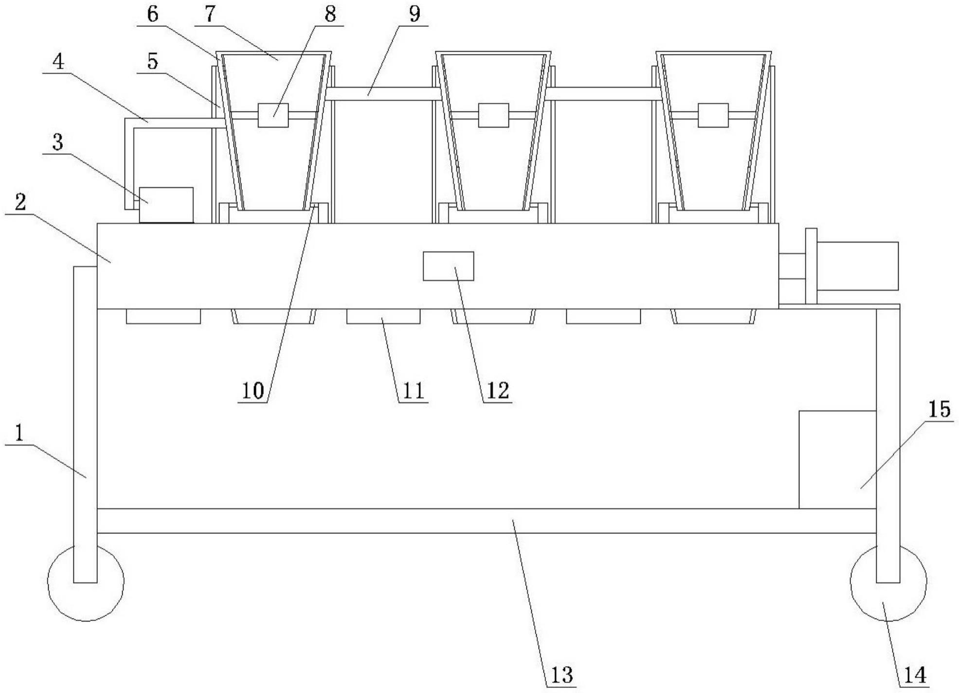 一种建筑施工用物料筛分设备