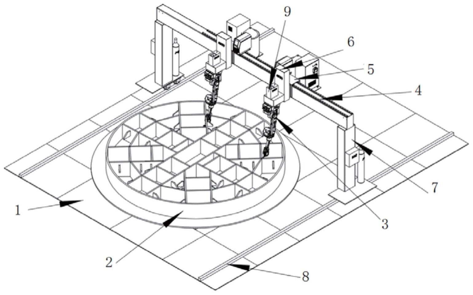 一种适用于盾构机刀盘加工的机器人焊接系统的制作方法