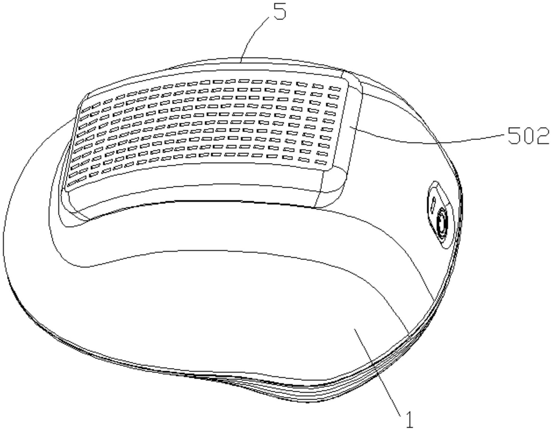一种用于半导体激光治疗仪的散热头盔的制作方法