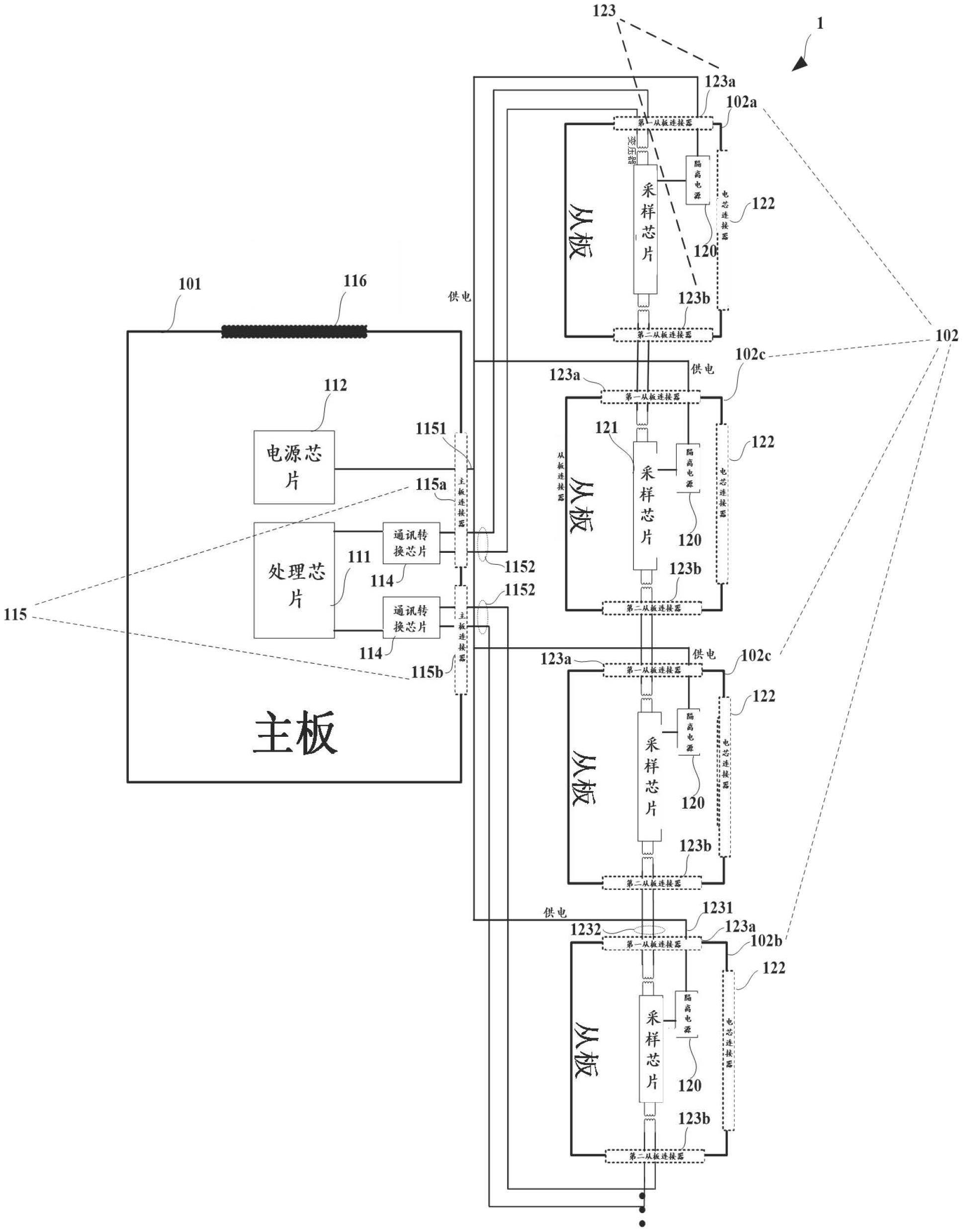 电芯采样控制器、燃料电池系统及机动车的制作方法