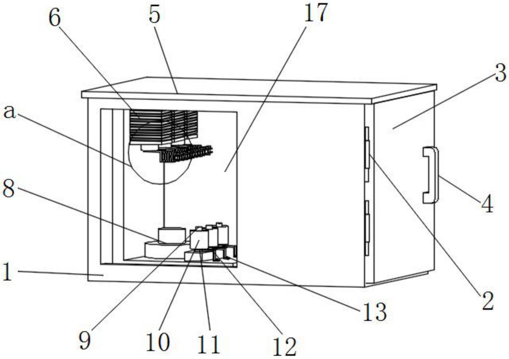 一种高压开关柜用可视化电缆室结构的制作方法