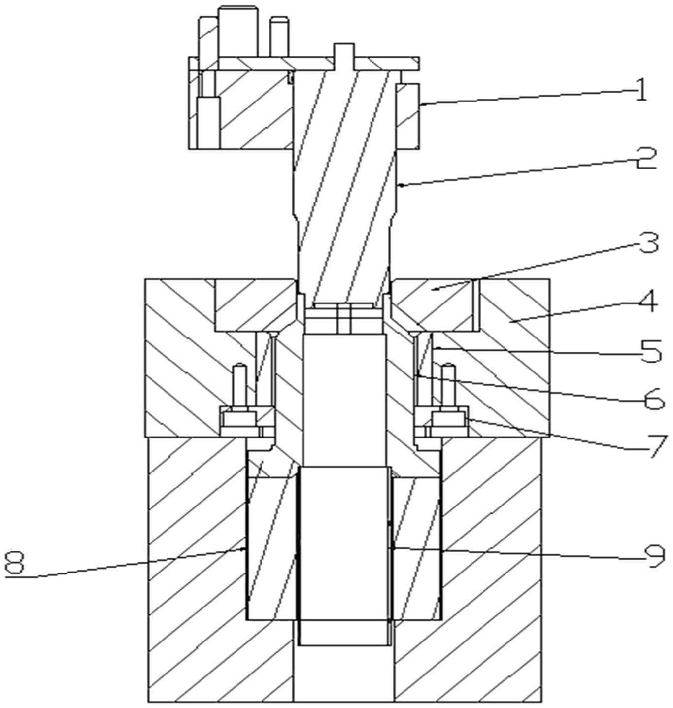 翻冲孔一体式机构的制作方法