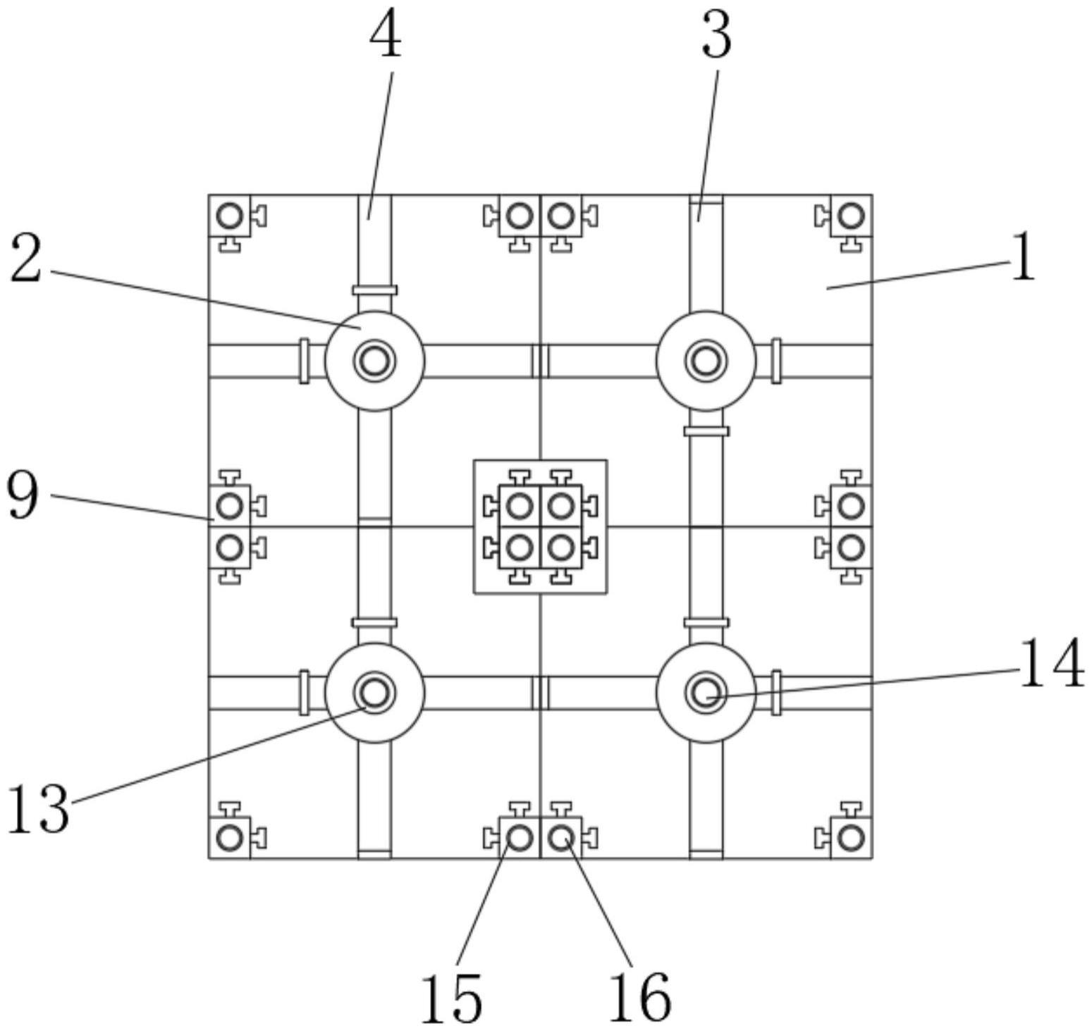 一种具有快速连接构件的LED拼接屏的制作方法