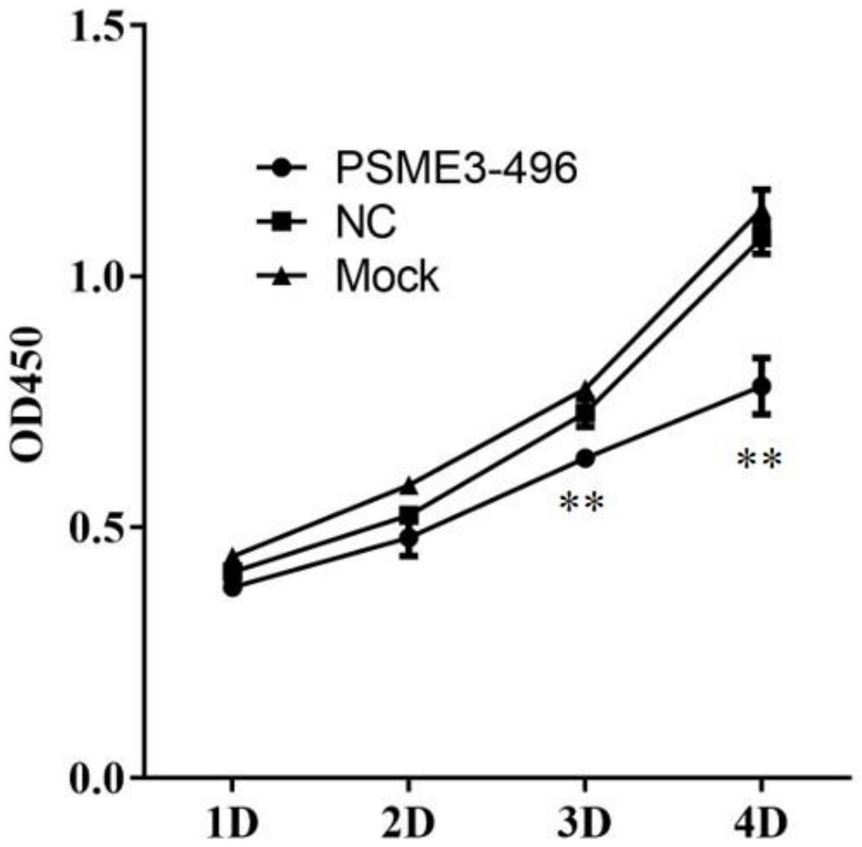 一种靶向PSME3基因的siRNA及其应用