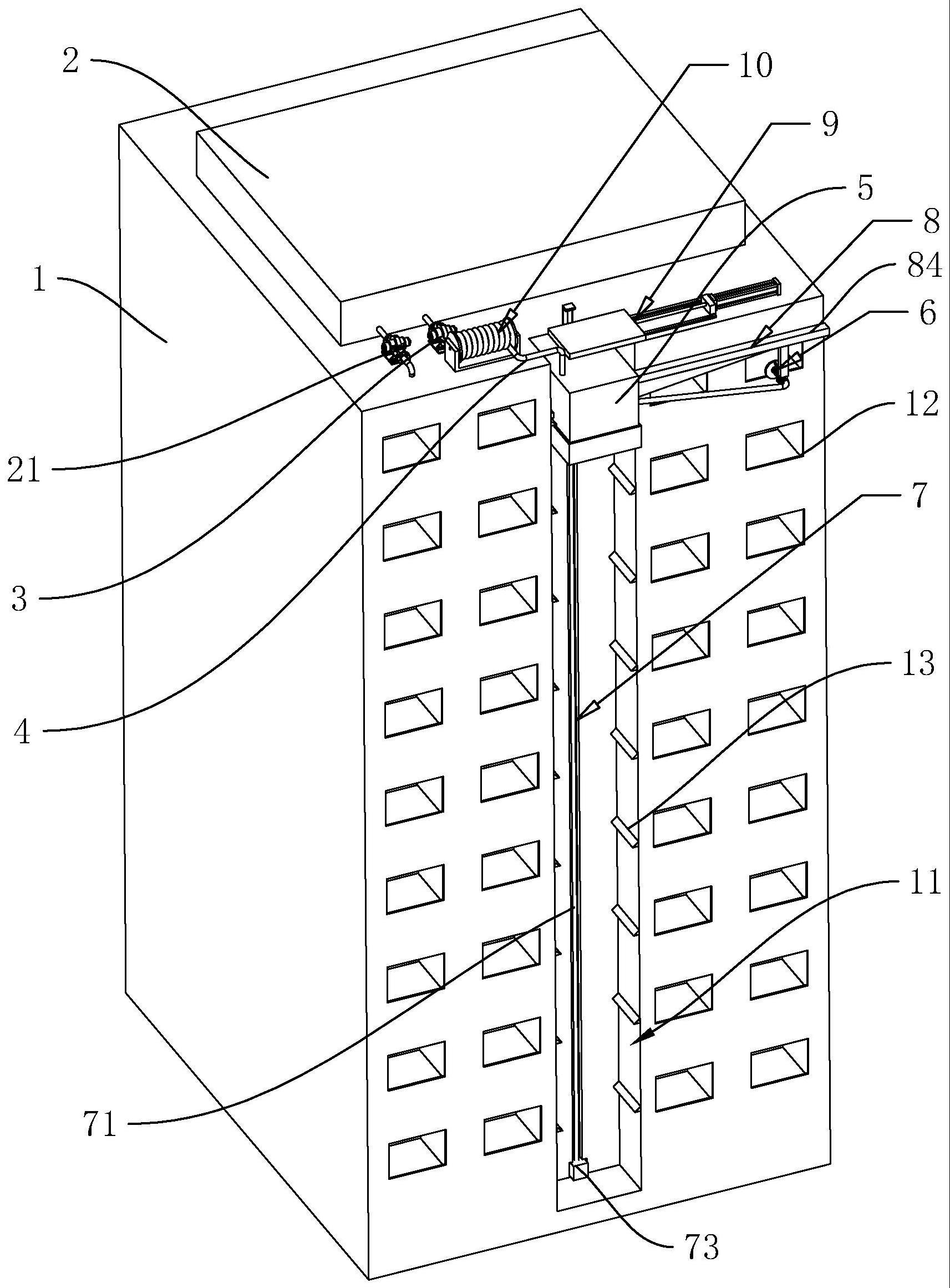 一种高层建筑消防装置的制作方法