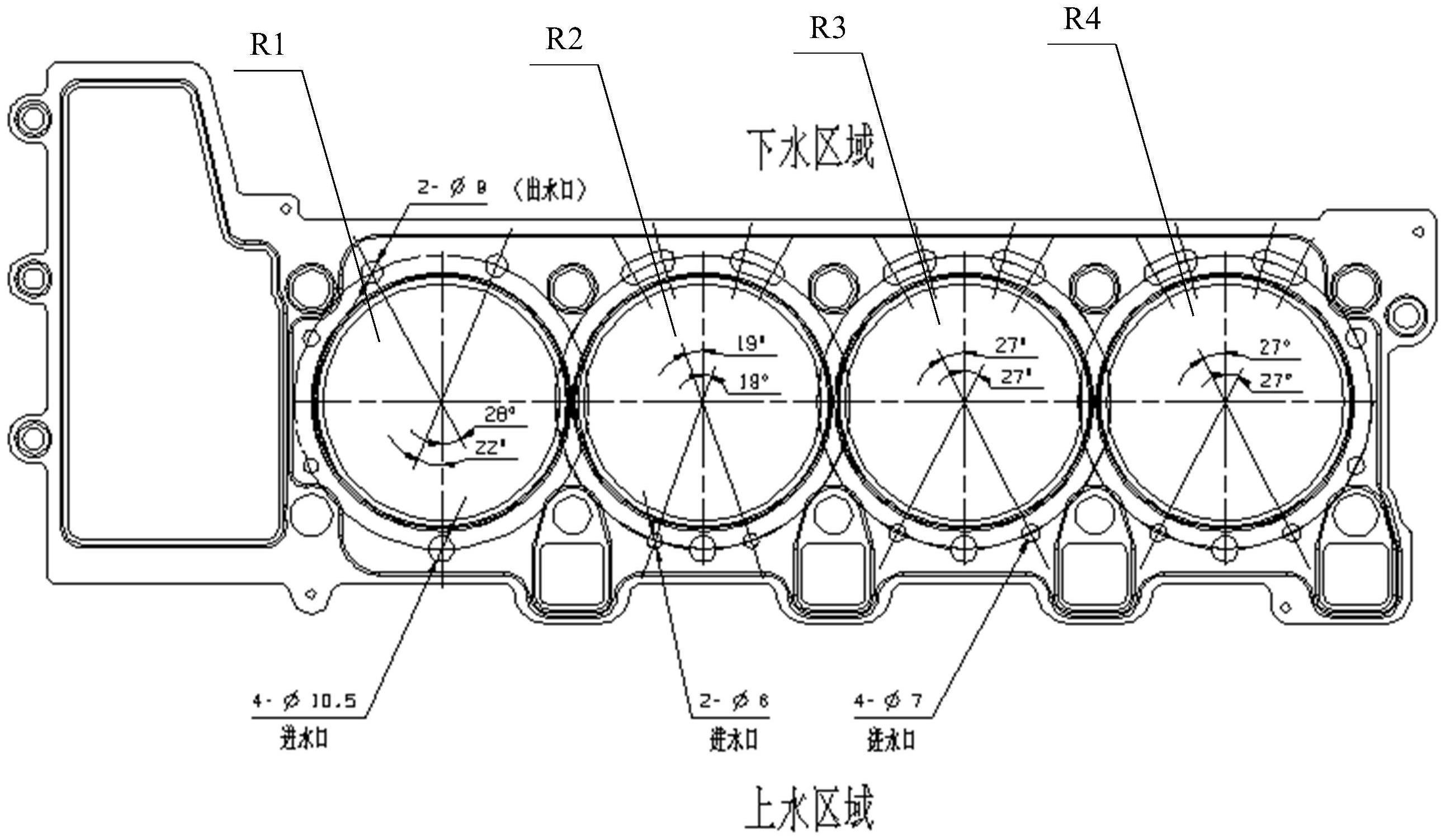 气缸盖垫片的优化结构的制作方法