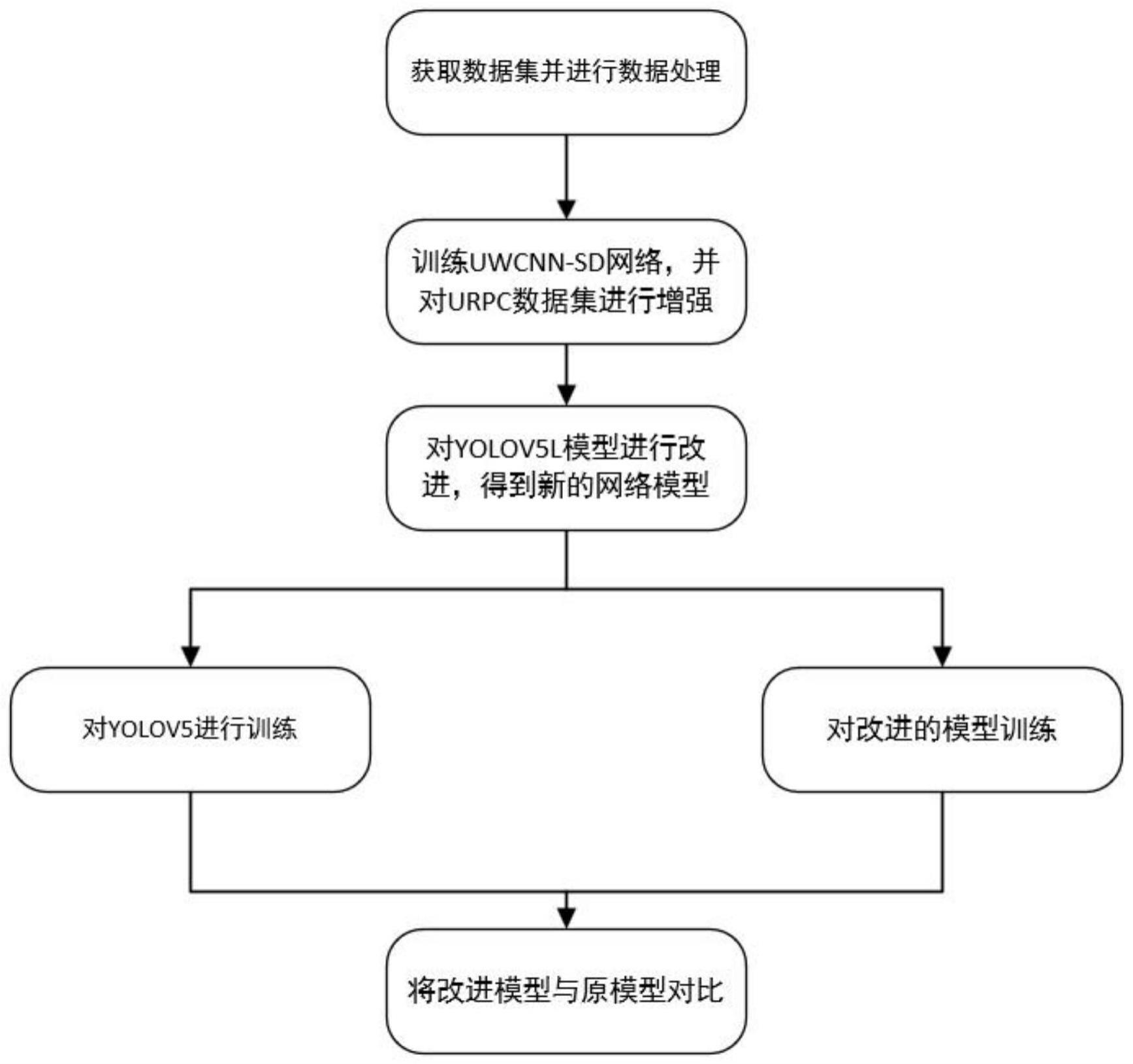 一种基于退化图像增强的轻量化水下目标检测方法及系统