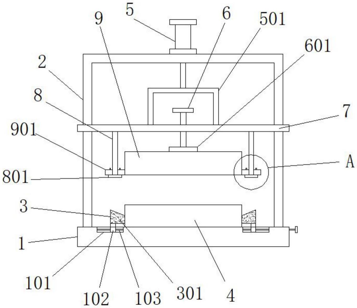 一种可更换冲压模具头的冲压模具的制作方法