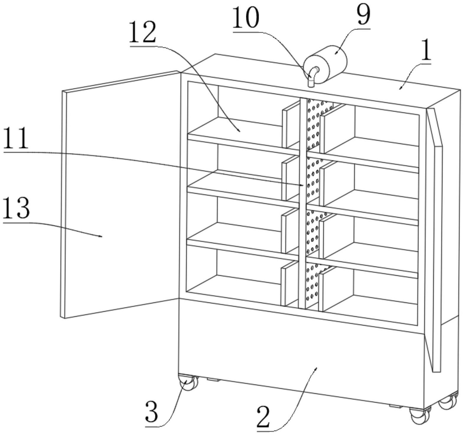 一种铝结构大书柜的制作方法