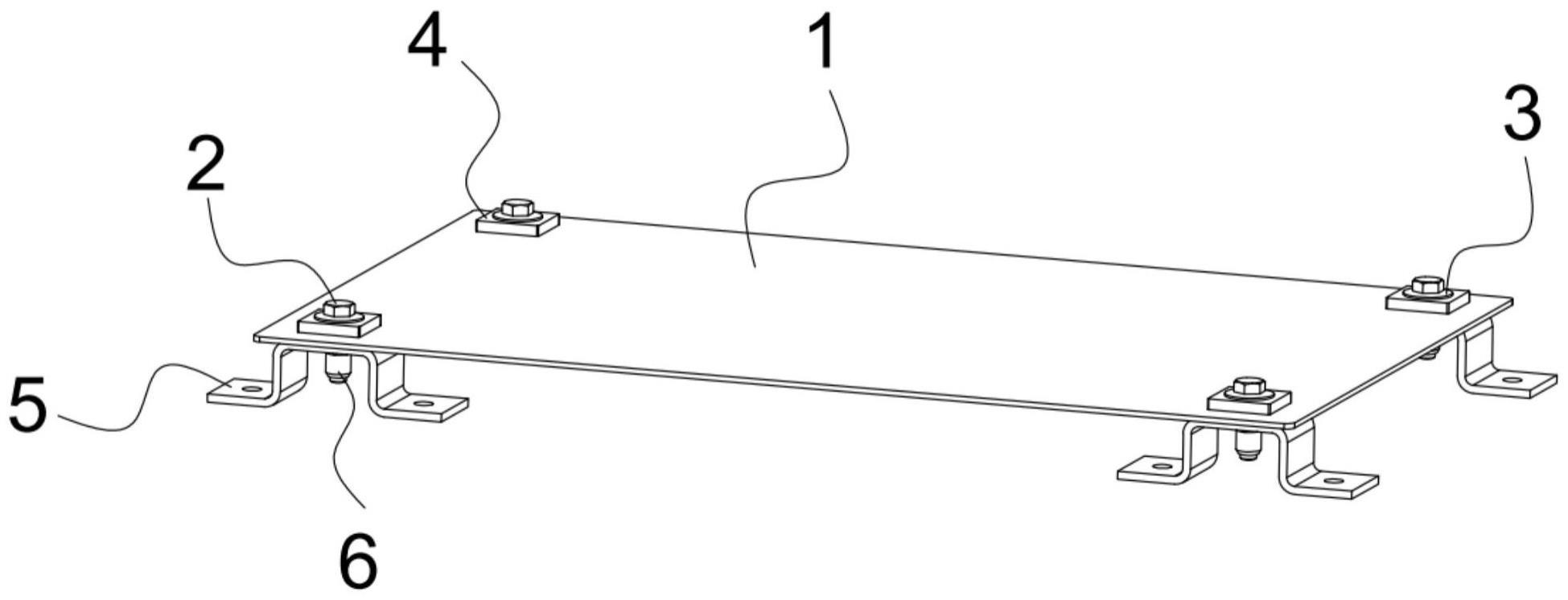 一种轨道交通空调外露盖板紧固连接结构的制作方法