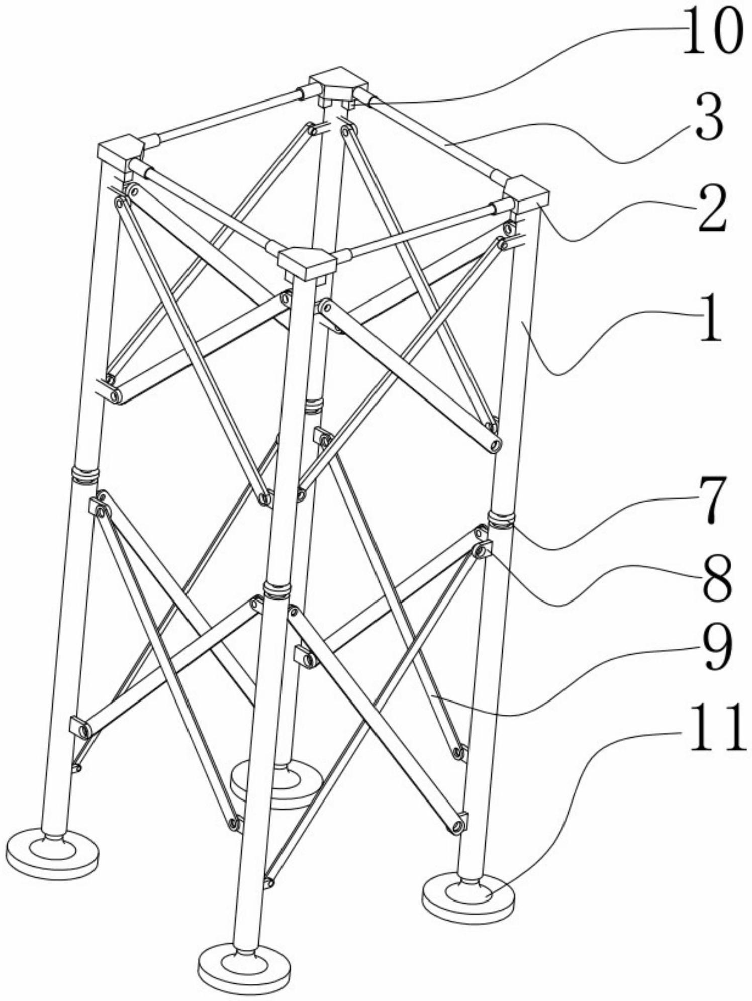 一种建筑施工支架的制作方法