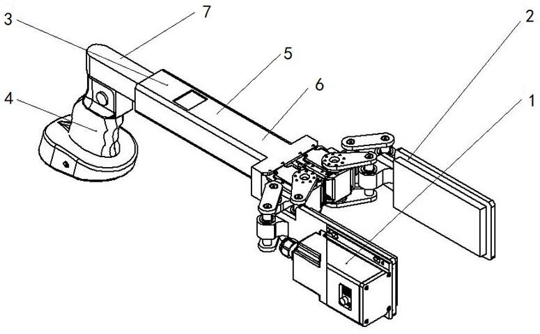 一种单自由度枪式手持轨枕间距测量装置及其测量方法与流程