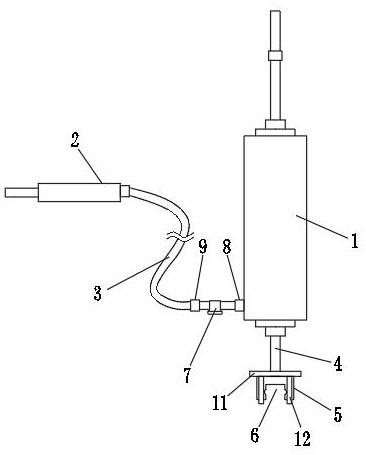 液压铁路钢轨胶接夹板螺栓拉拔器的制作方法