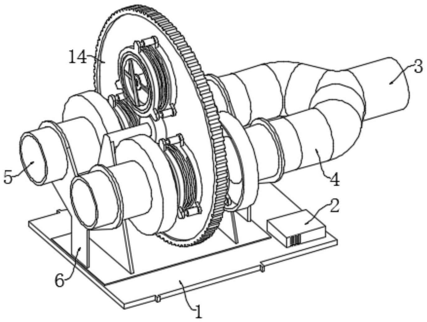 一种牛津布喷水织机的水循环过滤装置的制作方法