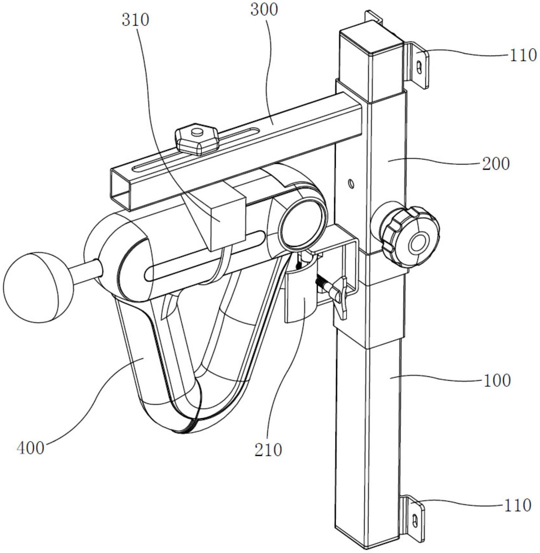 一种筋膜枪固定支架及按摩器固定装置的制作方法