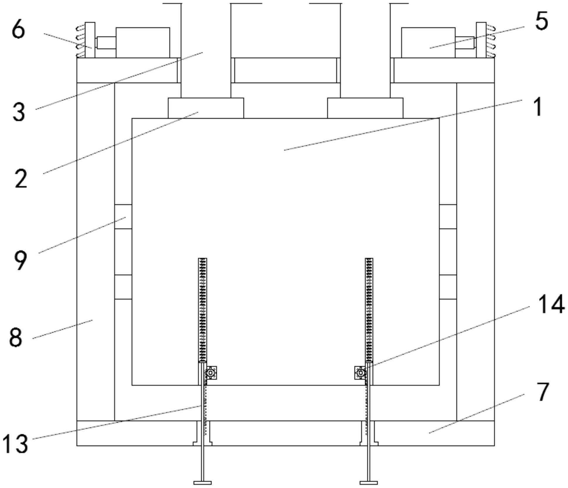 一种限位防脱式井下工程升降机构的制作方法