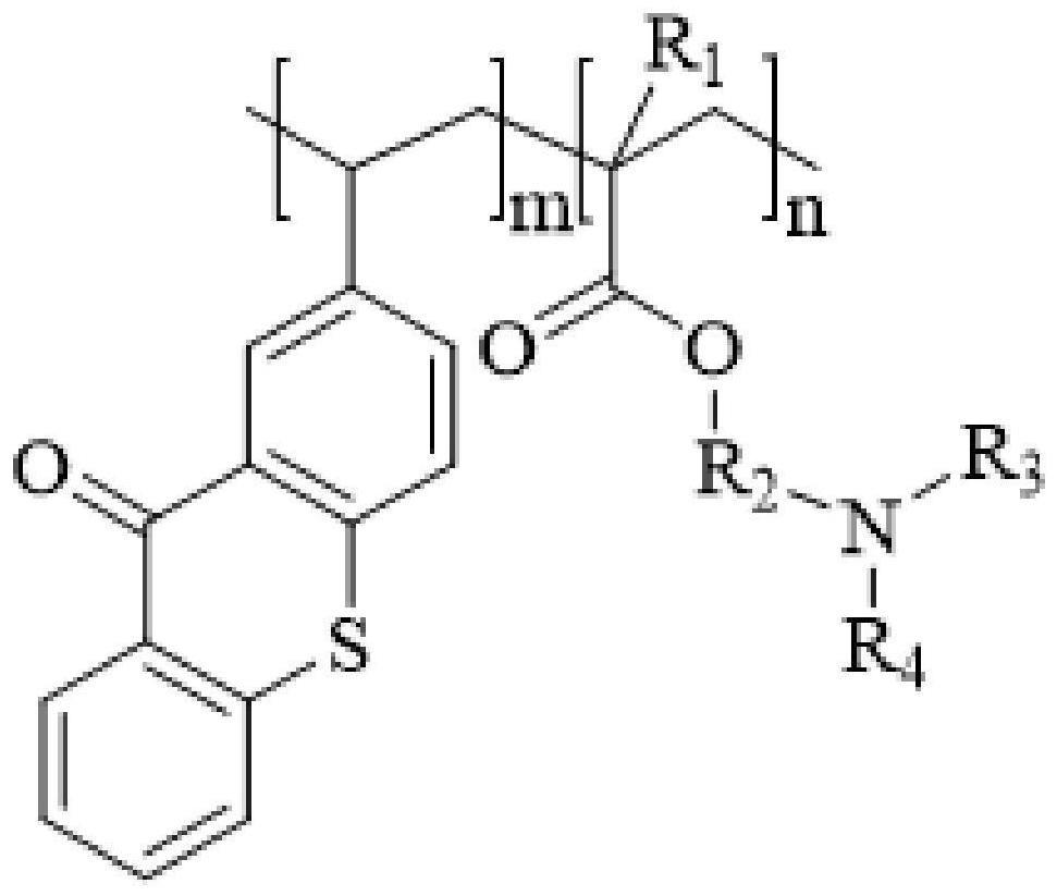 一种单组分大分子硫杂蒽酮光引发剂及其制备方法与流程