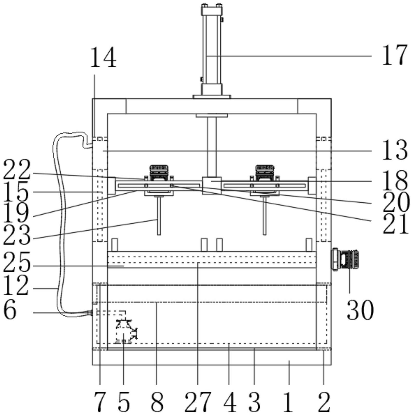 一种电池底座钻孔机的制作方法