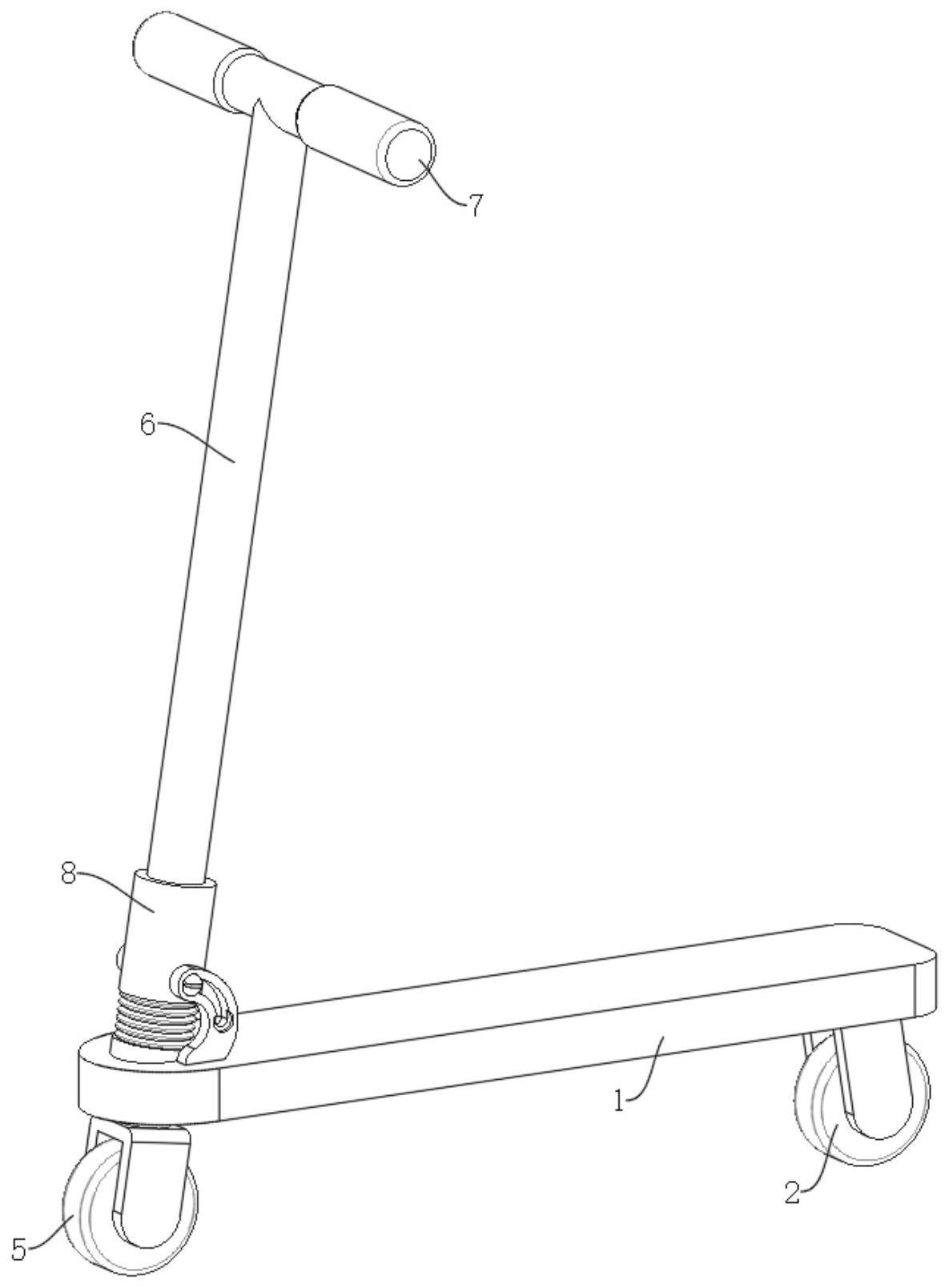 一种玩具滑板车的制作方法