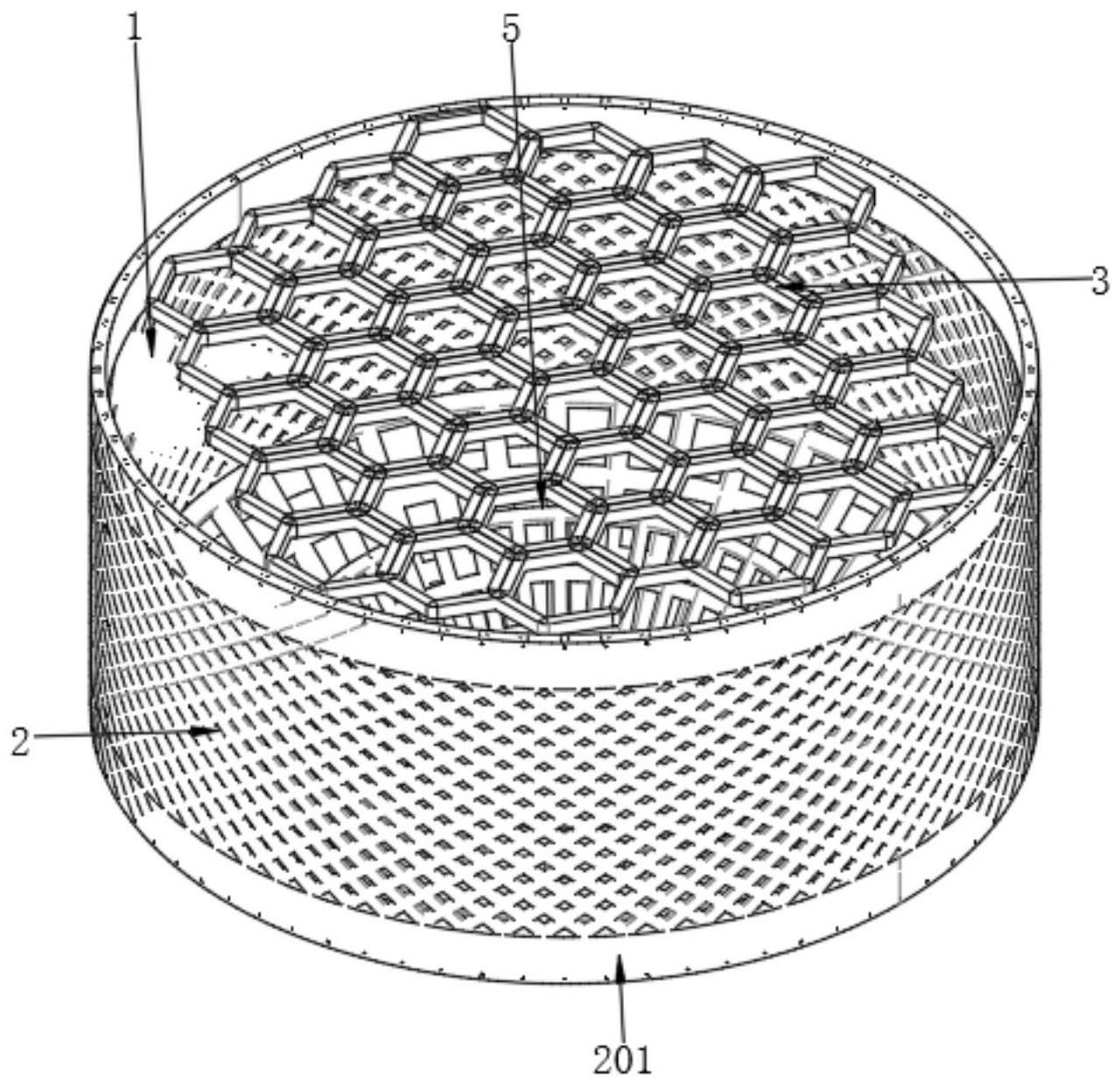 一种具有多孔包边和导流结构的3D打印陶瓷过滤器的制作方法