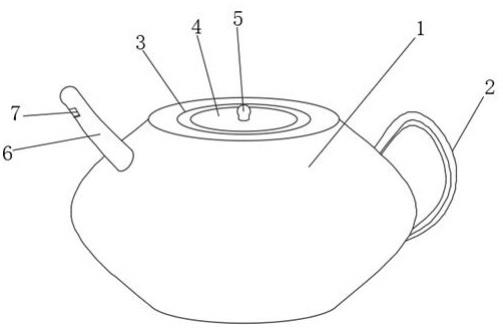 一种隔热性好的陶瓷茶具的制作方法