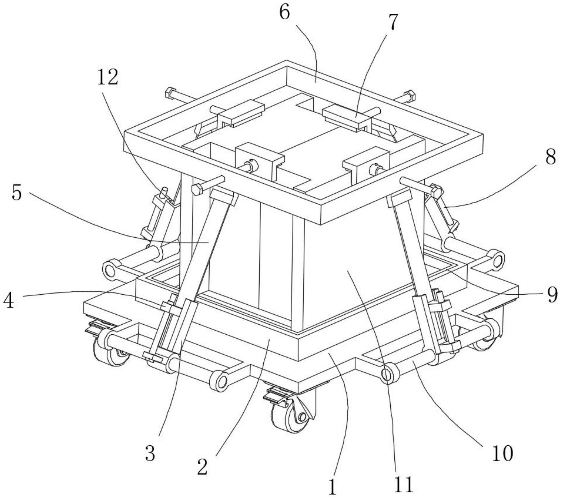 一种模具制造用的模具移动装置的制作方法