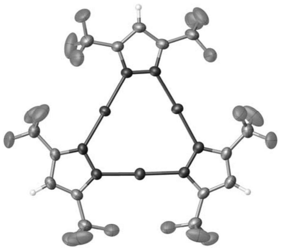 一种吡唑环三核银(I)配合物在有机分子结构测定中的应用