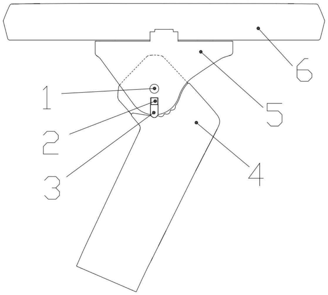 一种可旋转调节的扶手结构的制作方法