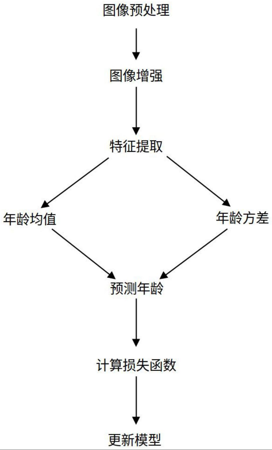 一种增加不确定性预测的年龄估计方法