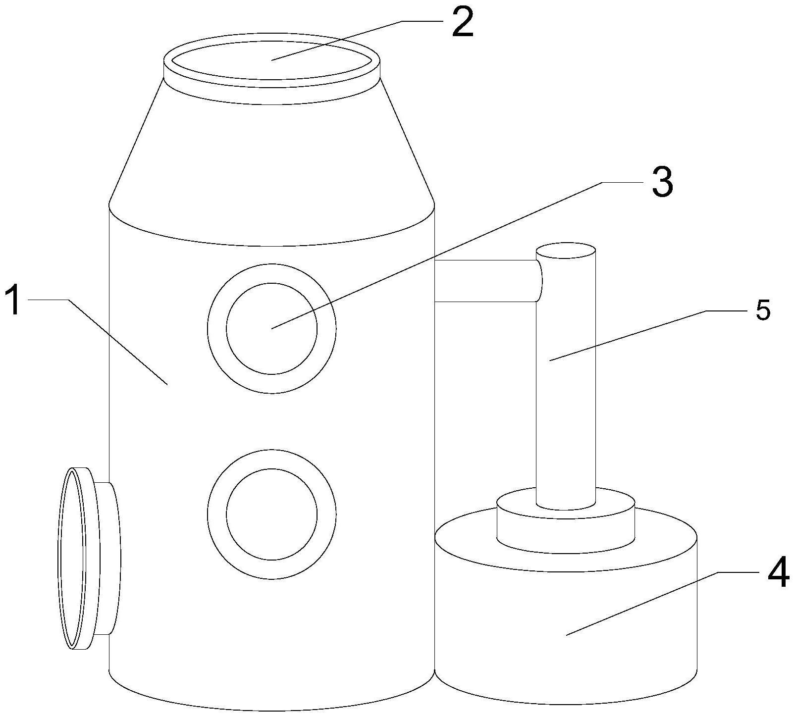 一种废气处理喷淋塔的制作方法