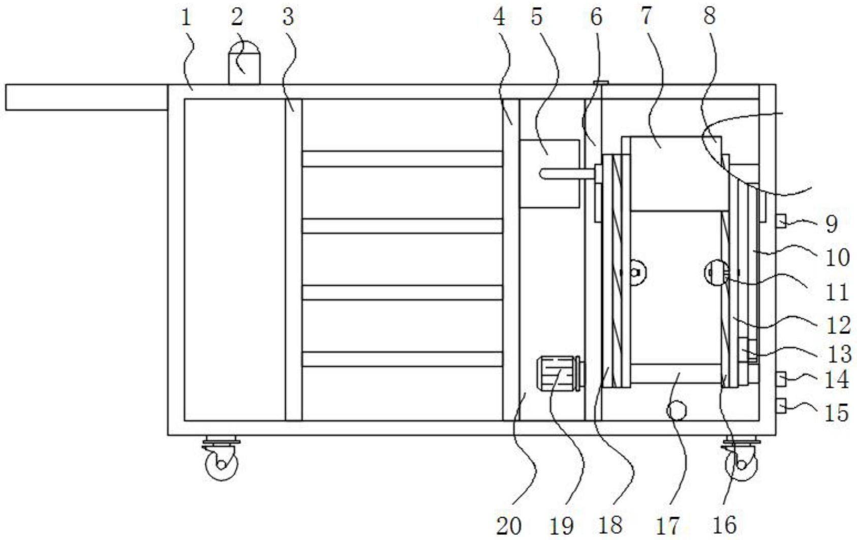 一种新型园林工具车的制作方法