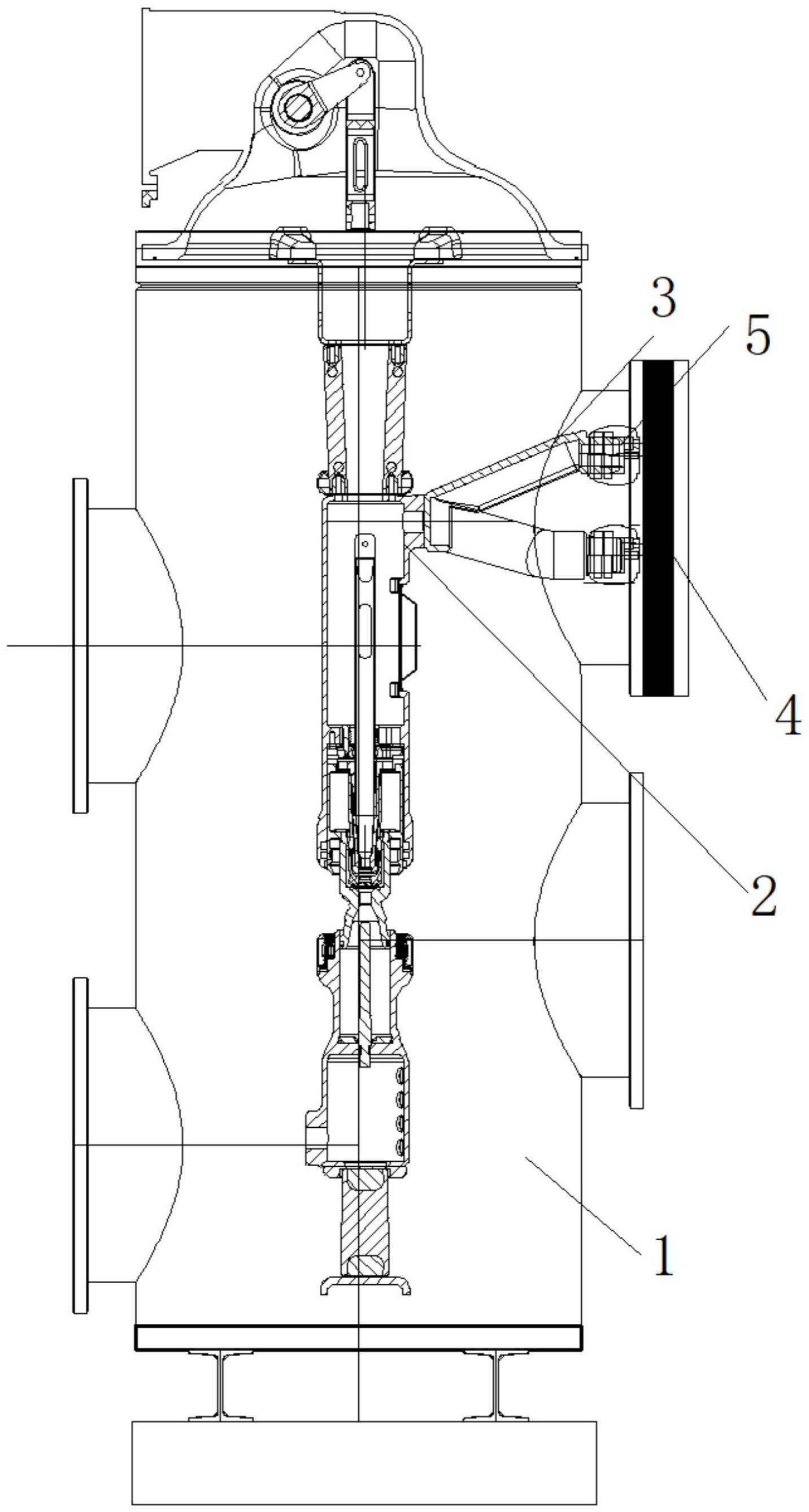 一种断路器与盆式绝缘子的连接结构的制作方法
