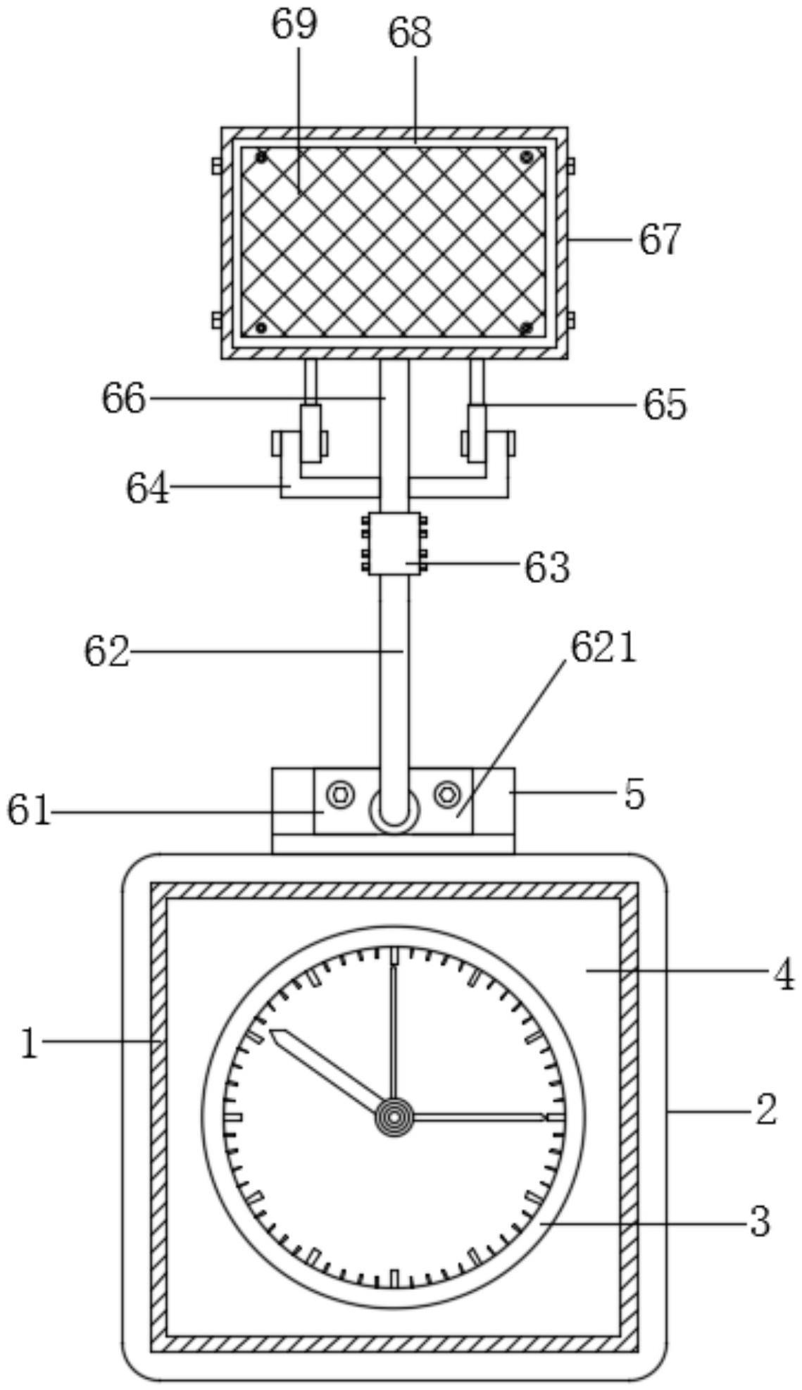 太阳能机械式塔钟的制作方法