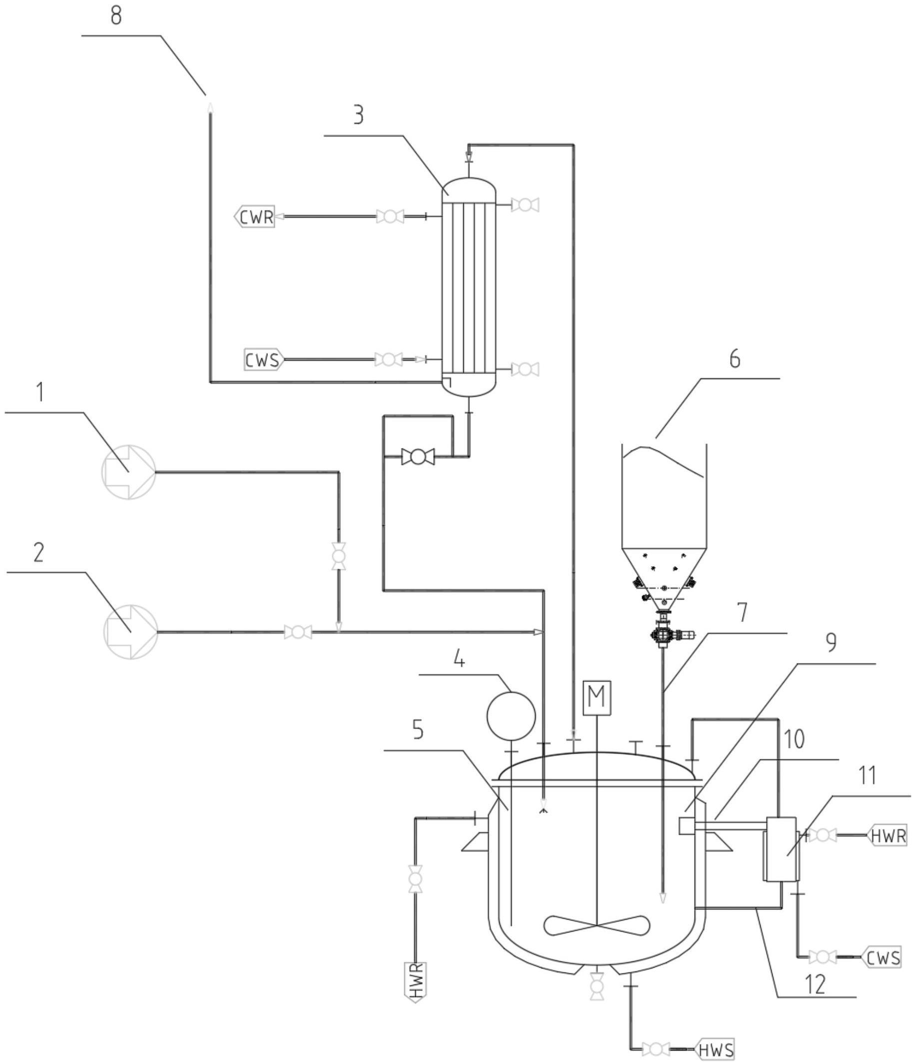 一种具有液面不溶物清理功能的化工工艺装置的制作方法