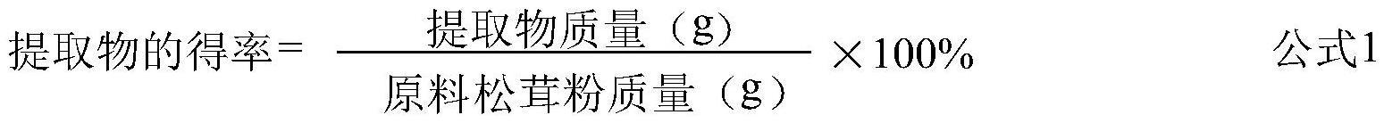 一种纤维素酶协同超声波辅助制备松茸提取物的方法