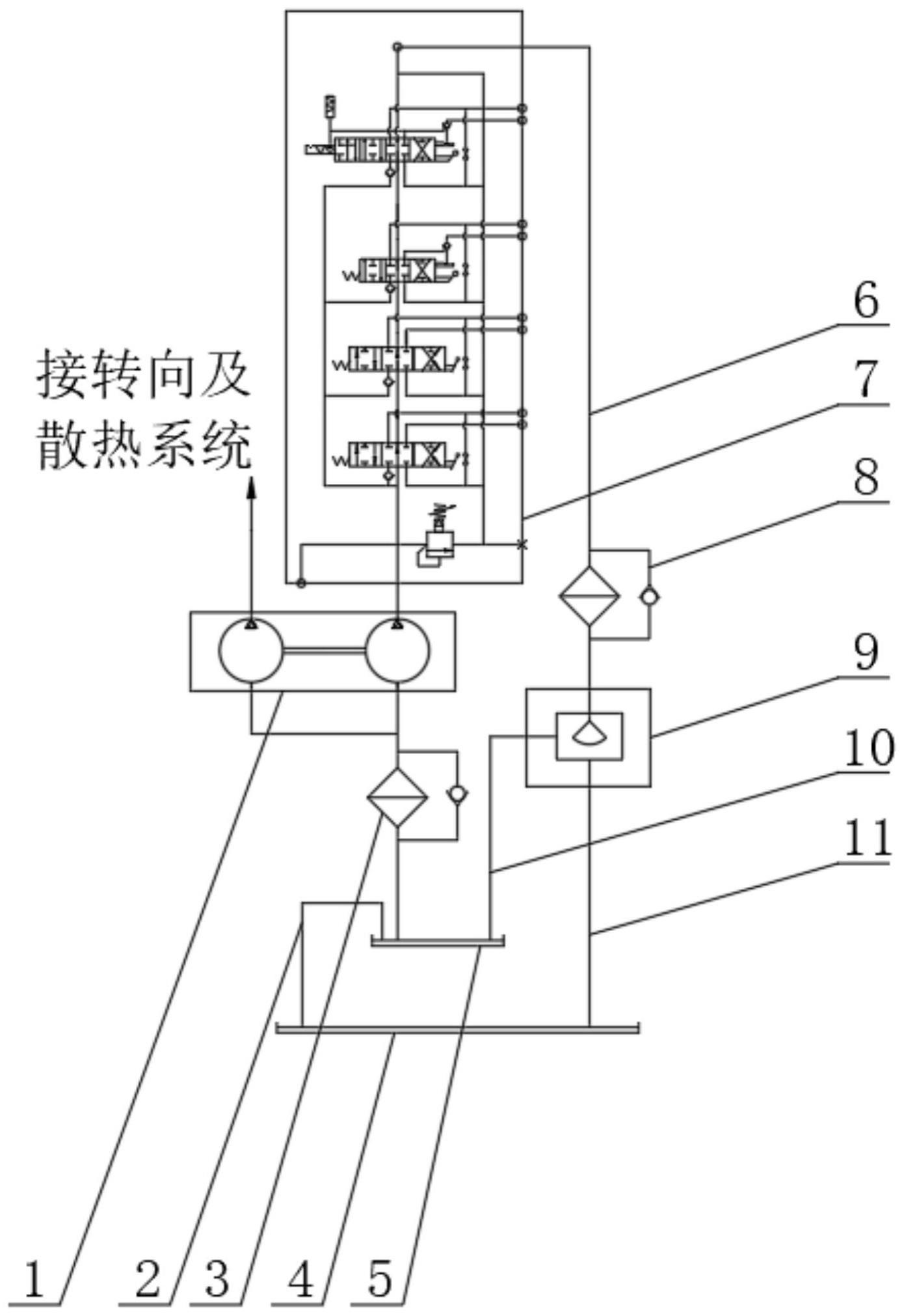 一种新的拖拉机液压吸回油系统的制作方法