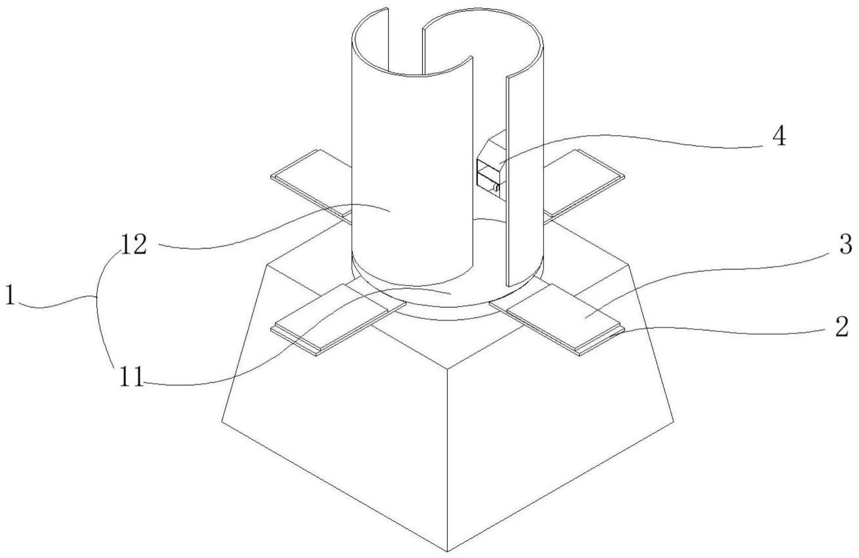 基于双扇平流助推的风光发电机的制作方法