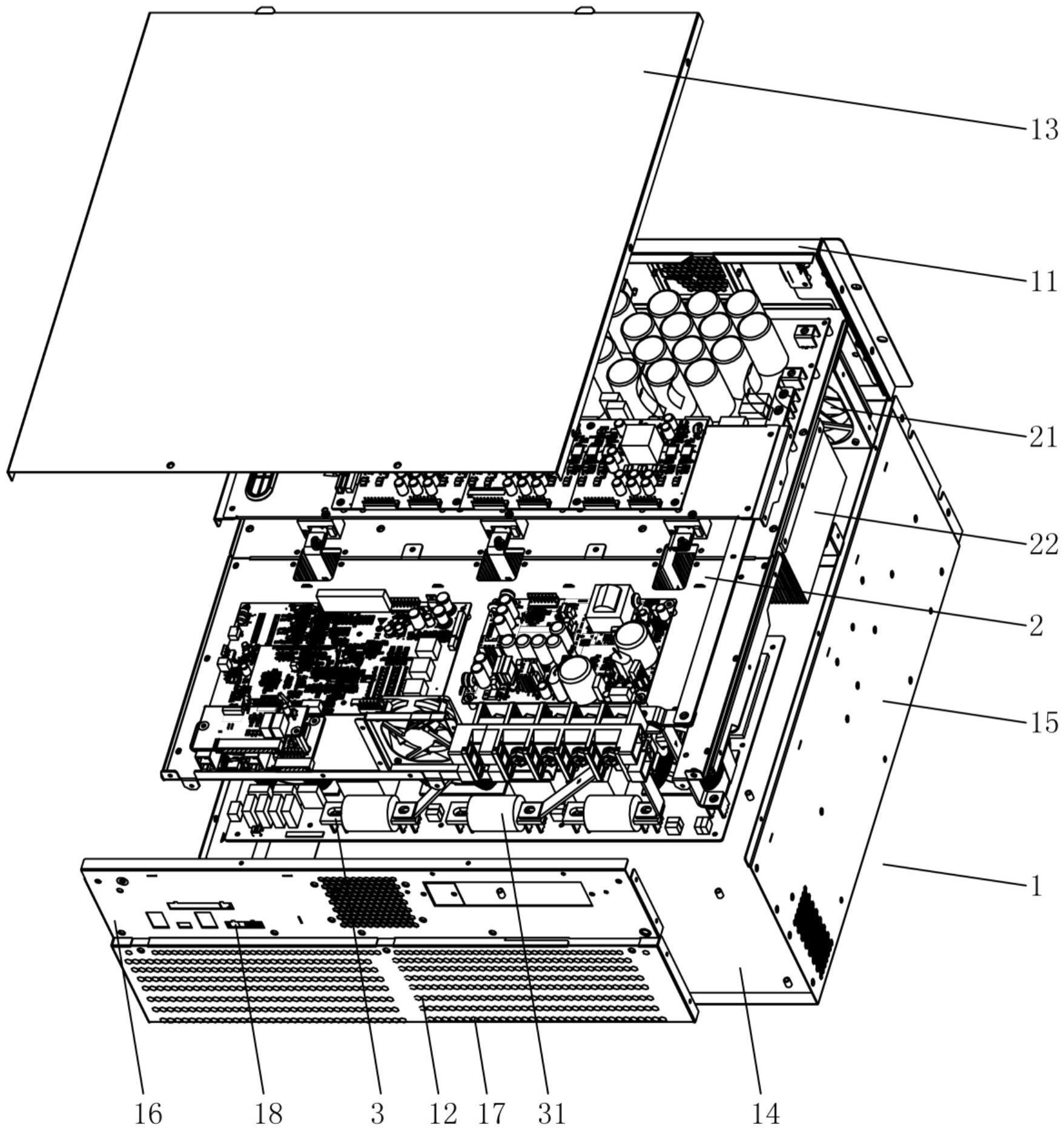 一种APF机架式模块结构的制作方法