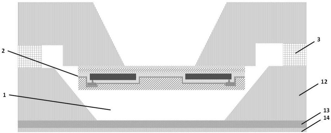 一种倒装封的微流道MEMS气体流量芯片的制作方法