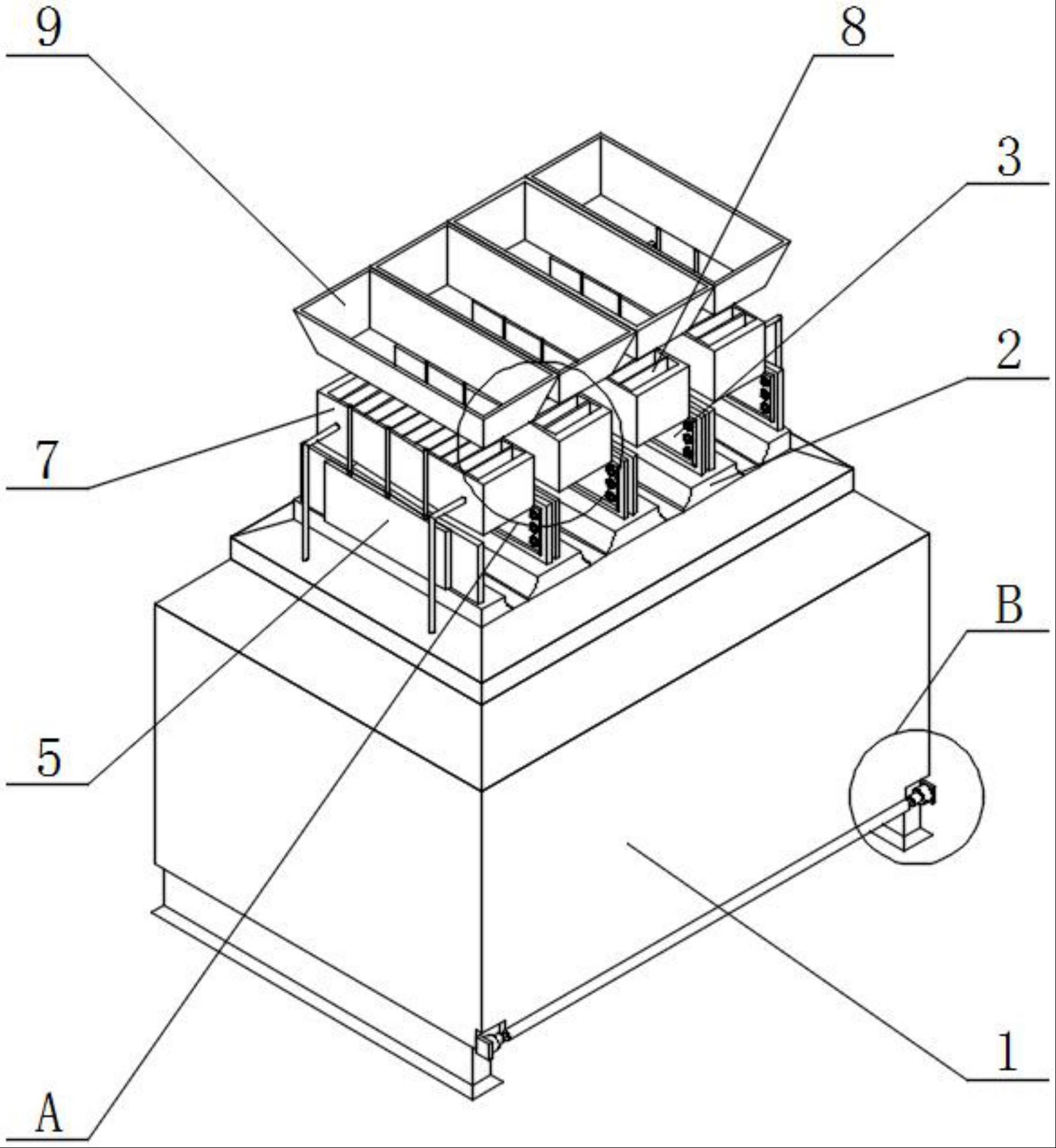 一种砂石储料仓的制作方法