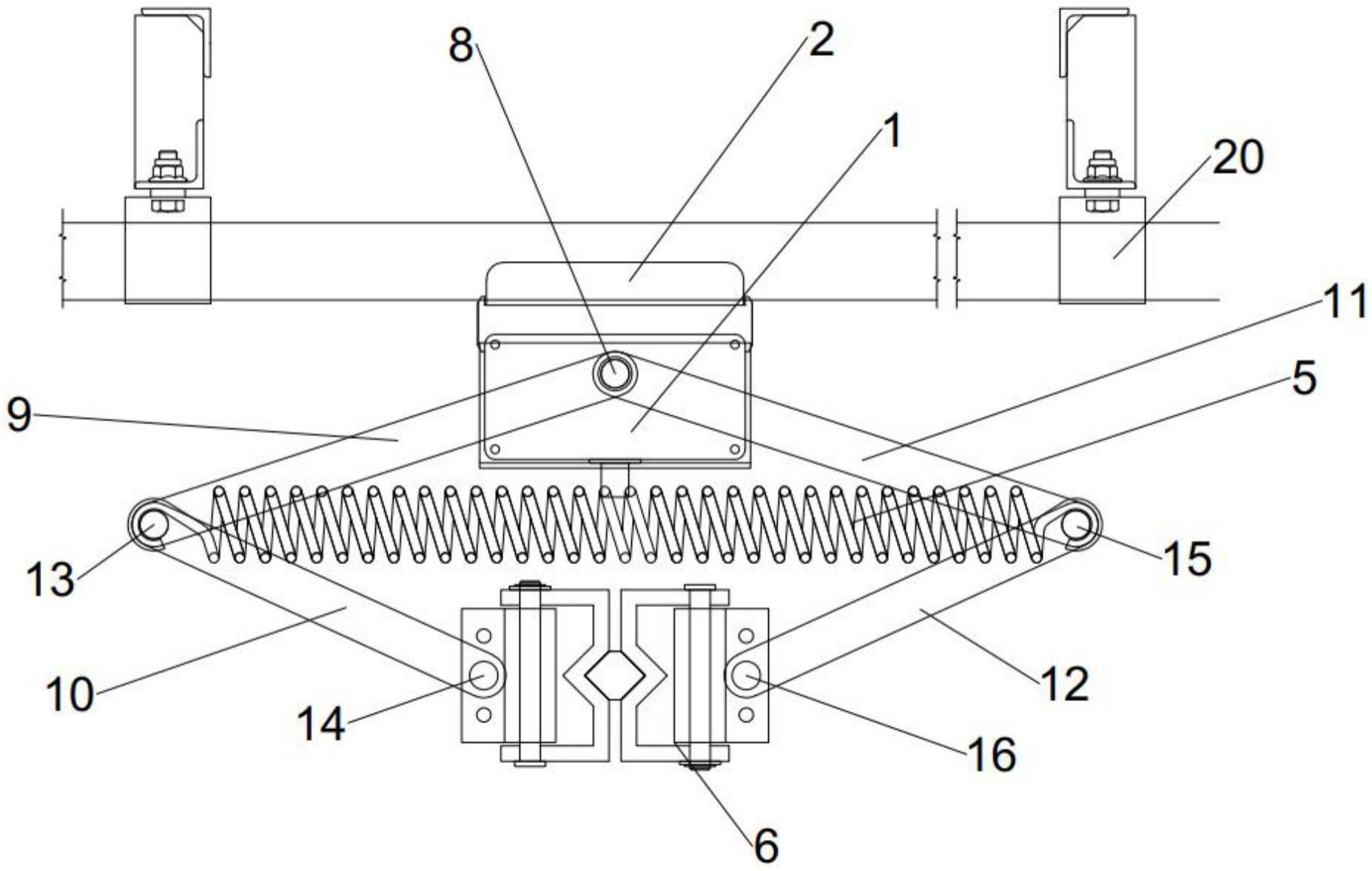 一种电力齿轨车供电滑触线集电装置的制作方法