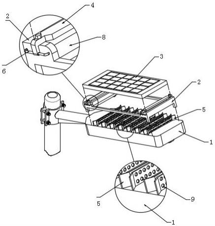 一种一体化太阳能路灯散热结构的制作方法