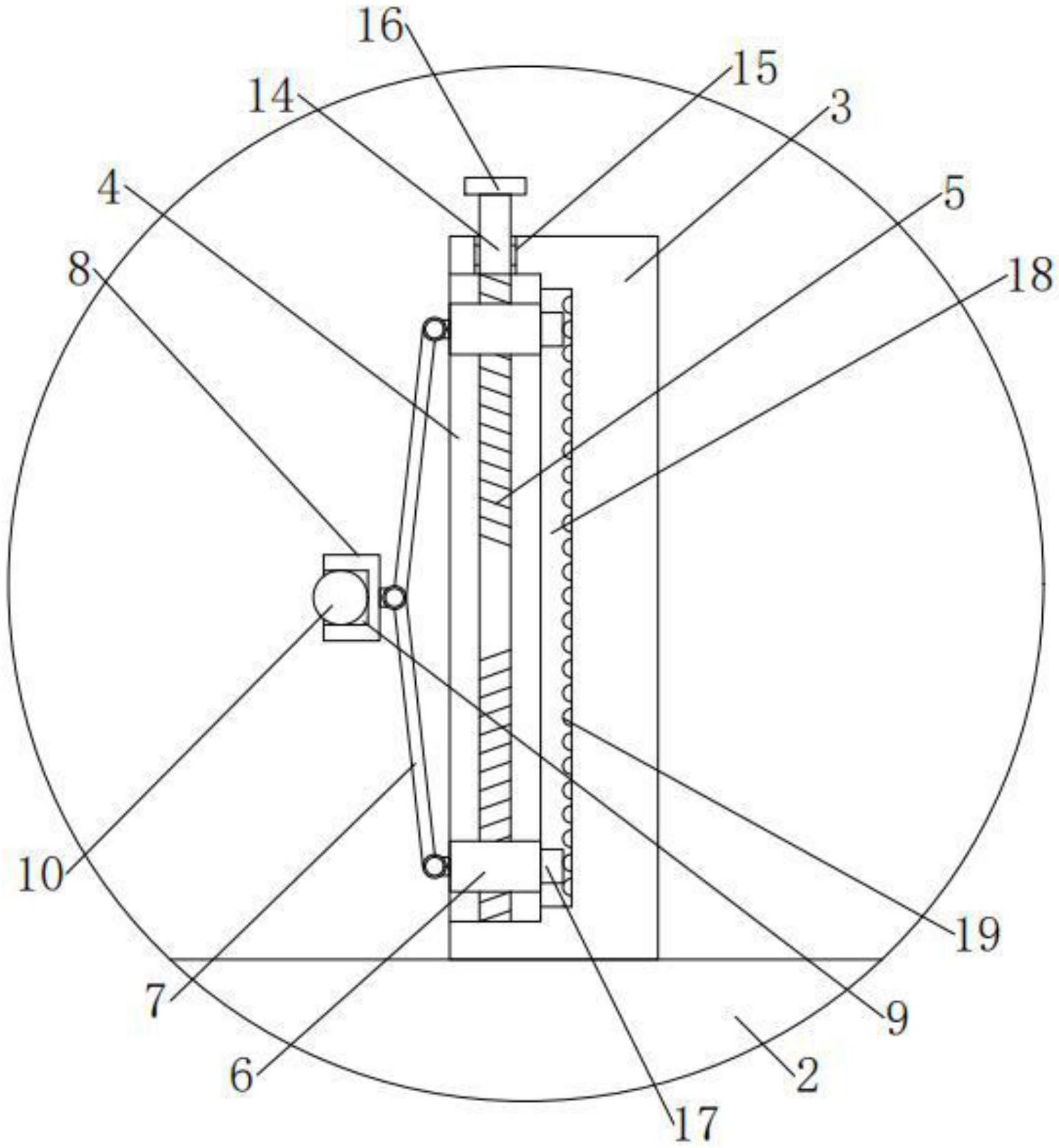 一种整经机用纱筒架的制作方法