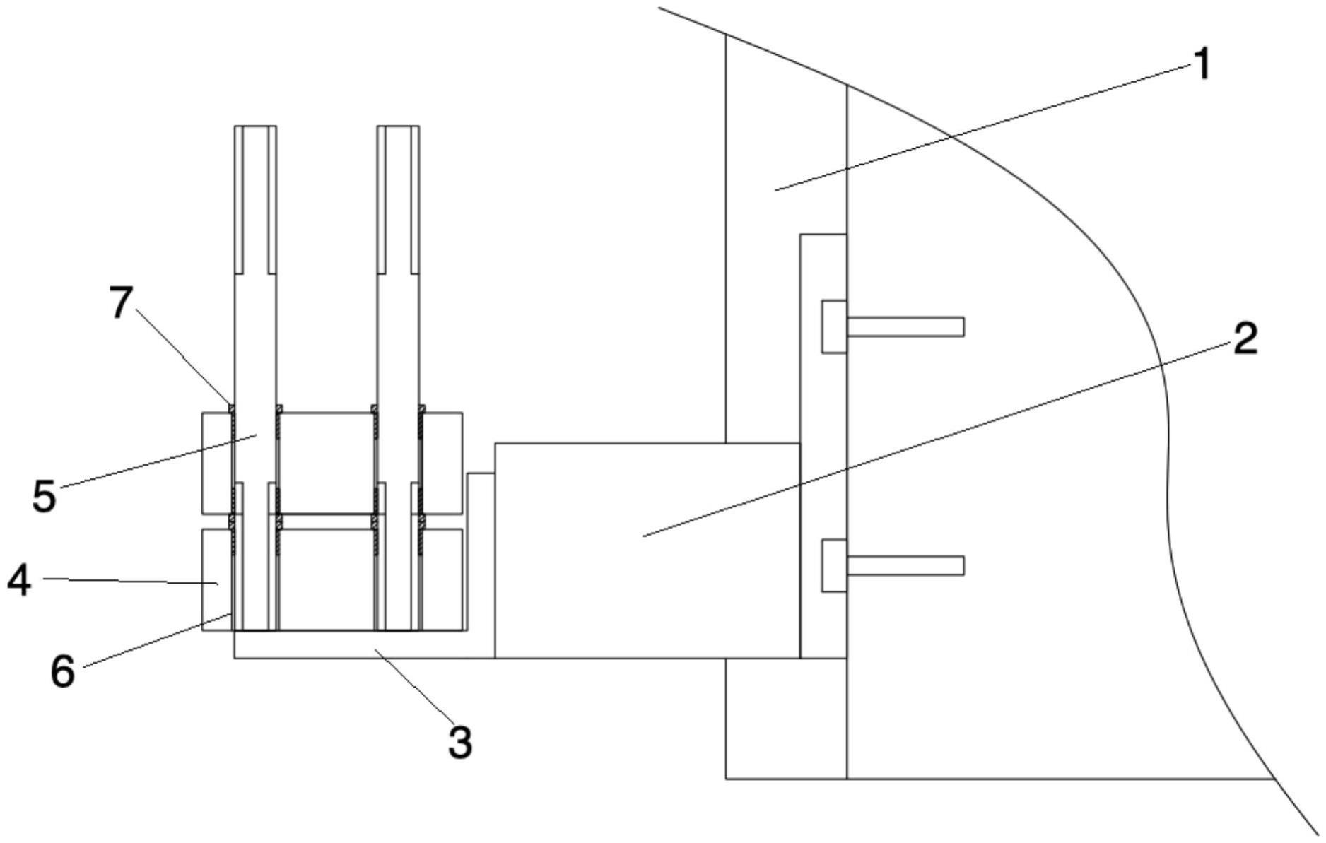 一种串挂式镂空建筑外墙结构的制作方法