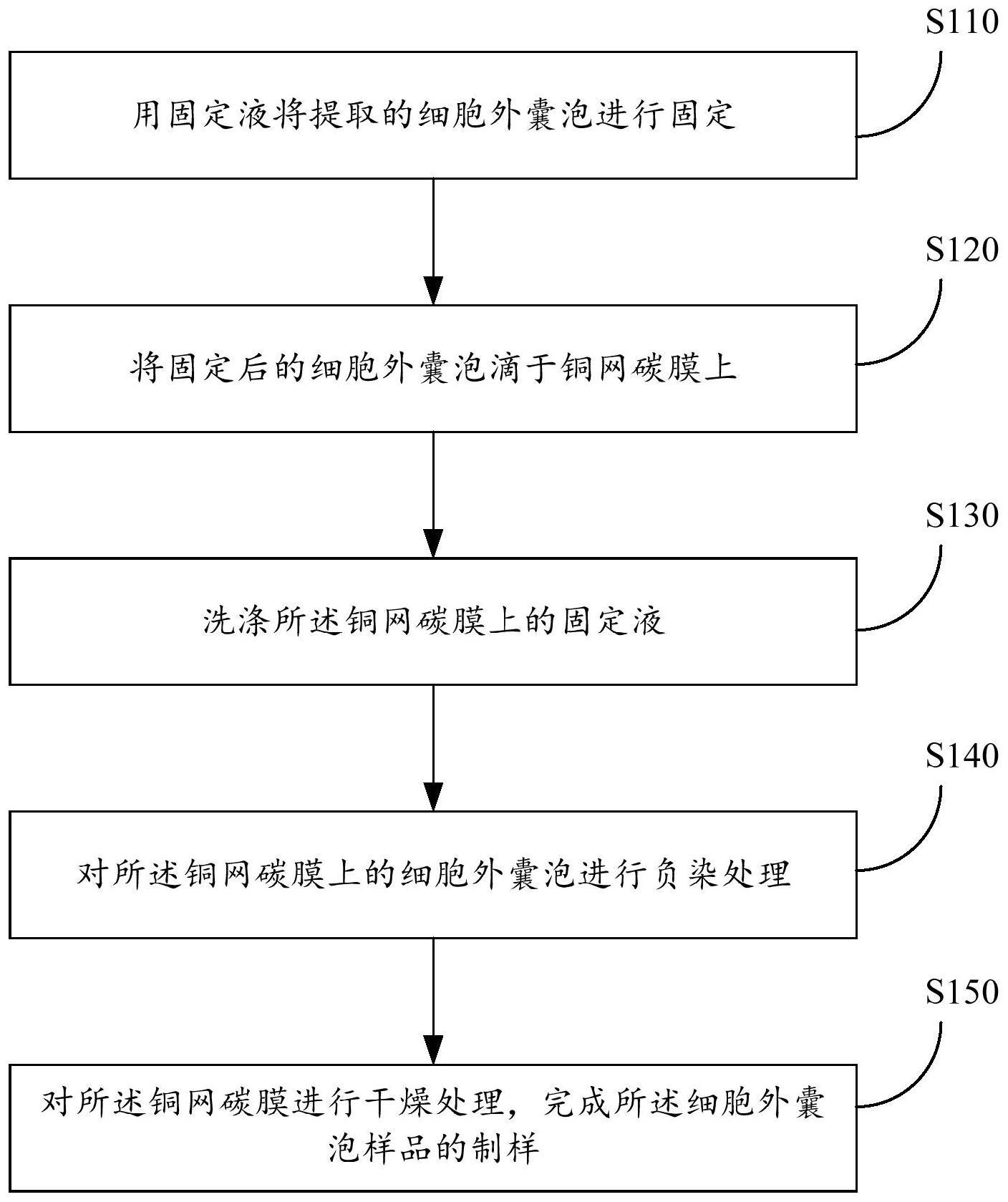 用于制备透射电镜中细胞外囊泡样本的方法与流程