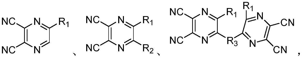 基于邻吡嗪二甲腈为反应性基团的热固性树脂及其制备方法