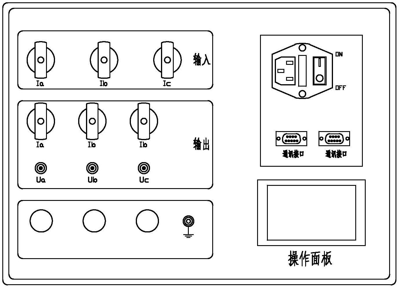 基于回路检测的家电产品检测装置的制作方法