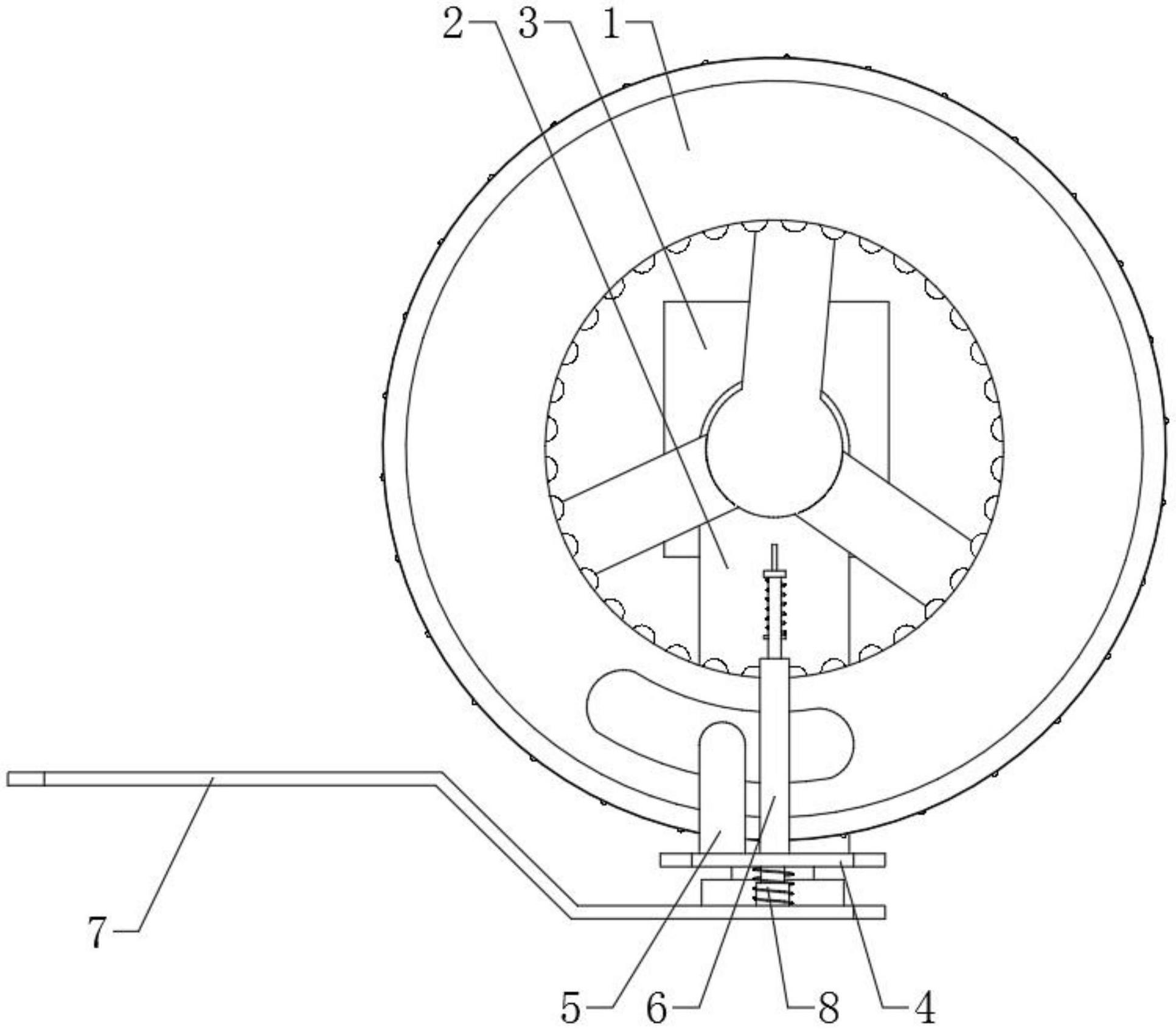 一种鼠标的飞梭滚轮结构的制作方法