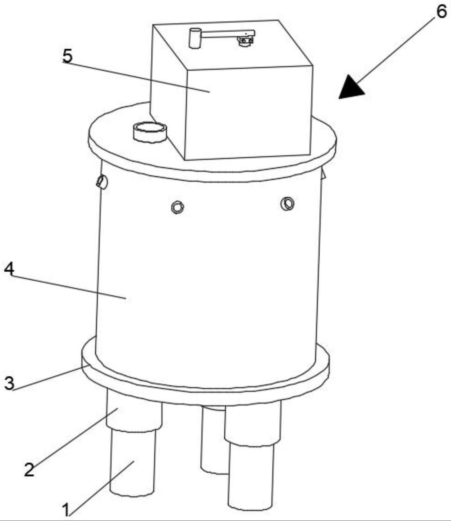 一种能够减少噪音的小型搅拌桶的制作方法