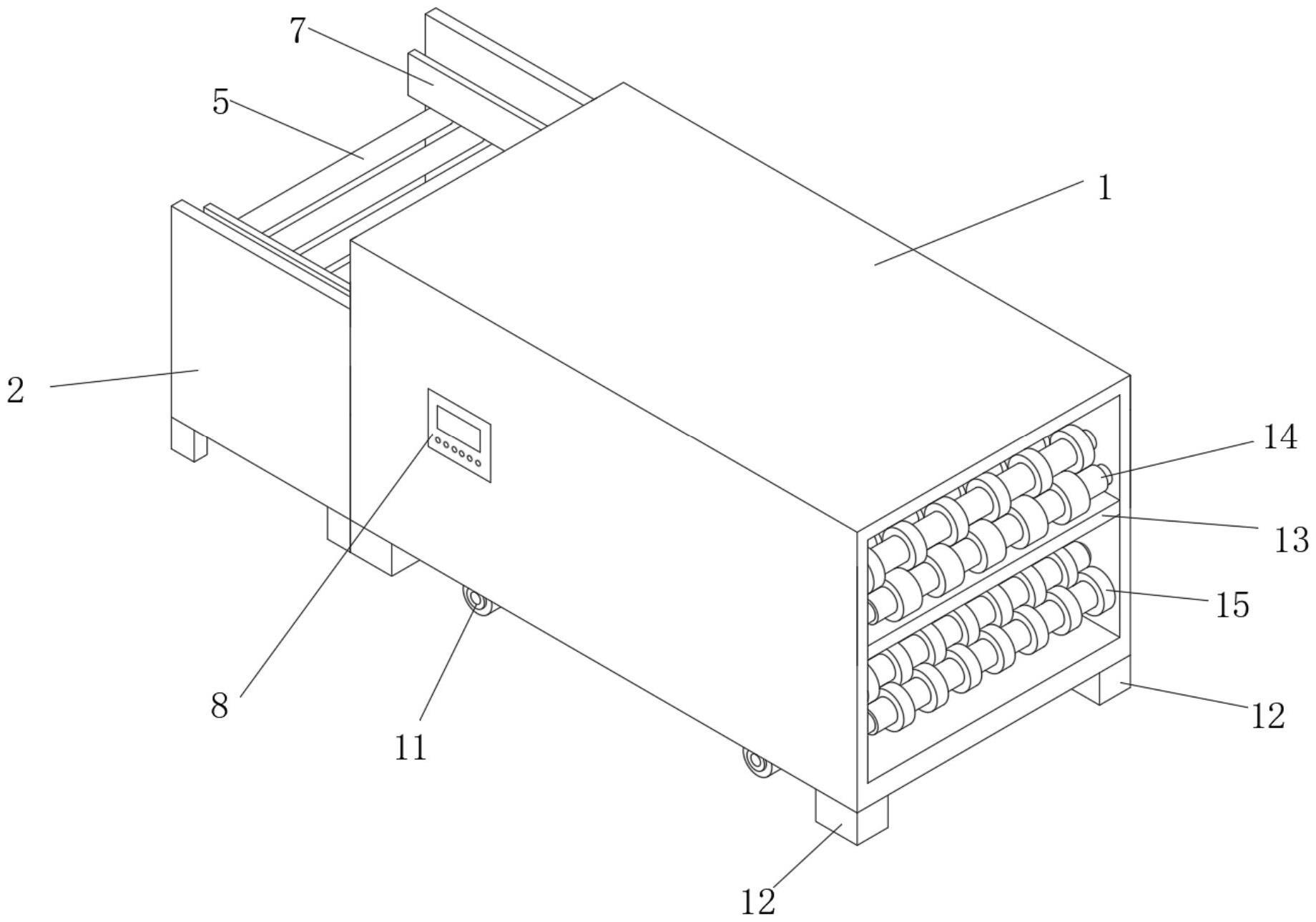 一种板材加工用压型机的制作方法